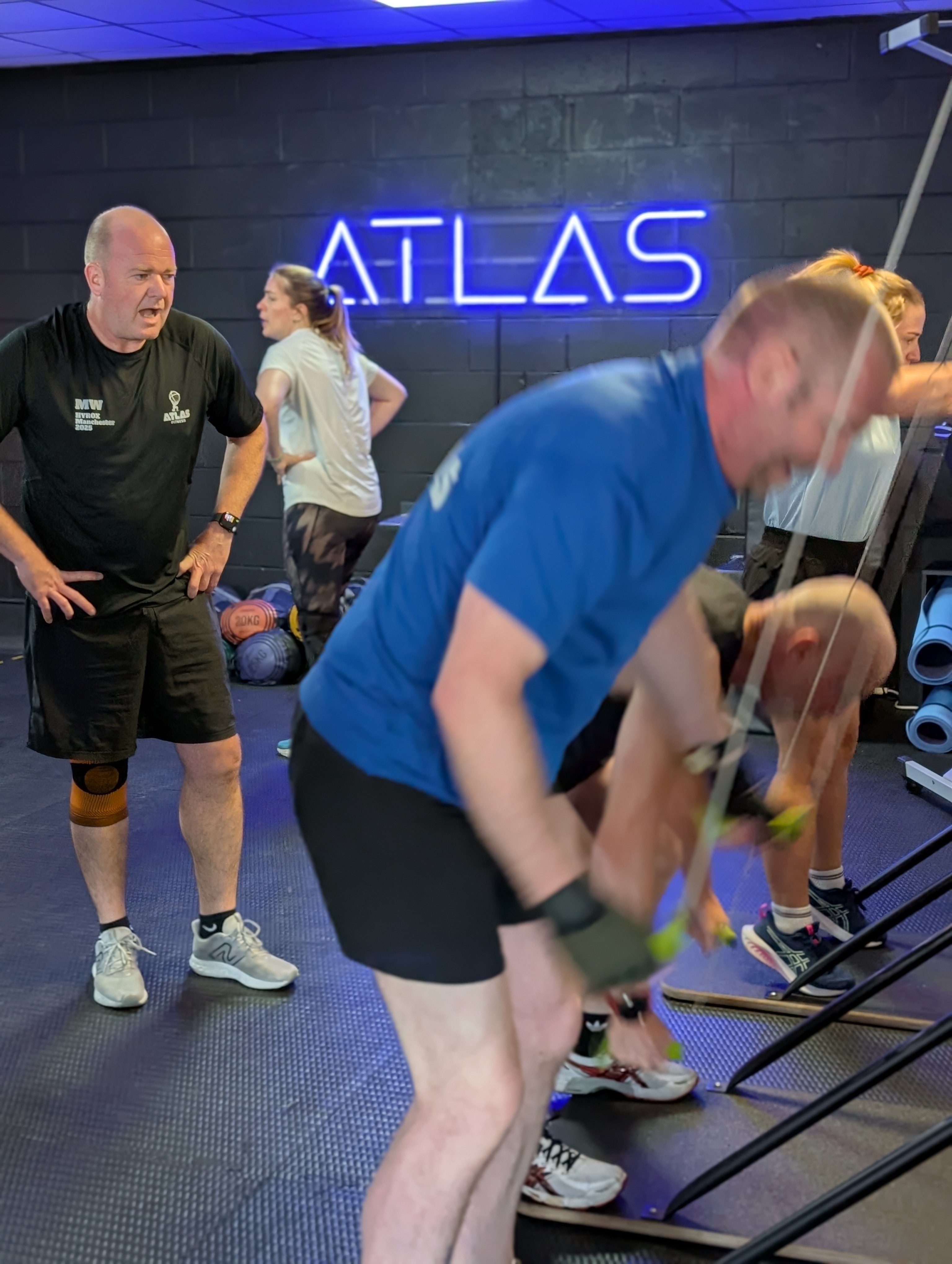 Atlas fitness member