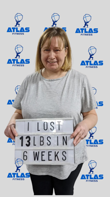 Atlas Fitness client transformation testimonial