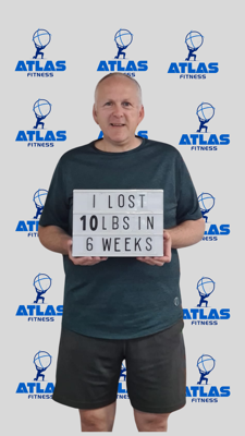 Atlas Fitness client transformation testimonial